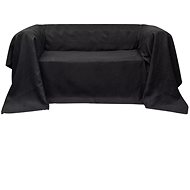 Microsuede cover for sofa anthracite 270 × 350 cm - Cover