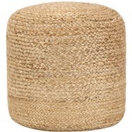 Handmade seating pouf 40 × 45 cm jute - Ottoman
