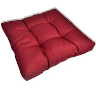Wine red upholstered seat cushion 60 × 60 × 10cm - Chair Cushion