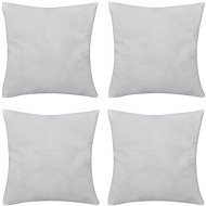 4 white pillowcases cotton 50 × 50 cm - Pillowcase