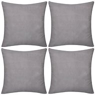 4 grey cushion covers 40 × 40 cm - Pillowcase