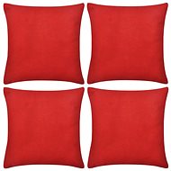 4 red cushion covers 40 × 40 cm - Pillowcase