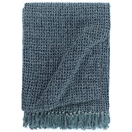 Cotton bedspread 125 × 150 cm indigo blue - Blanket