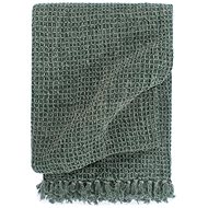 Bedspread cotton 160 × 210 cm dark green - Bed Cover