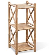 Bamboo shelf with 3 shelves - Shelving Unit