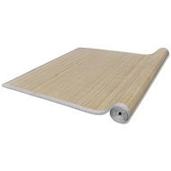 Obdĺžniková prirodzene sfarbená bambusová rohož \ koberec 150 × 200 cm - Rohožka
