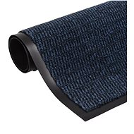Anti-dust rectangular tufted mat 80x120cm black - Doormat