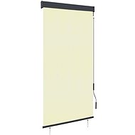 Outdoor roller blind 80 × 250 cm cream - Roller Blind