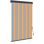 Outdoor roller blind 120 × 250 cm yellow-blue - Roller Blind
