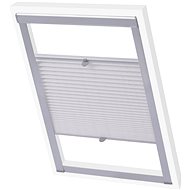 Pleated roller blind white 206 - Roller Blind