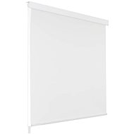Shower roller blind 140 × 240 cm white - Roller Blind