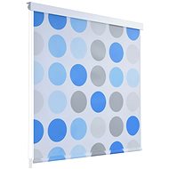 Shower roller blind 120 × 240 cm with circular pattern - Roller Blind