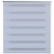 Roller blind day and night \ Zebra \ Twinroll 80x150 cm white - Roller Blind