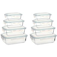 Glass Cooking Jars with Lid 8 pieces - Storage Jar
