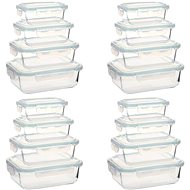 Glass Cooking Jars with Lid 16 pieces - Storage Jar