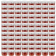 Cooking jars with silver lids 96 pcs 110 ml - Canning Jar