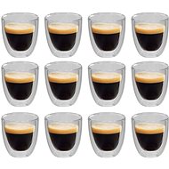 Double-walled Thermo Espresso Glasses 12 pcs 80ml - Thermo-Glass