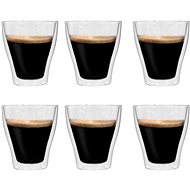 Double Wall Thermo Latte Macchiato Glasses 6 pcs 280ml - Thermo-Glass