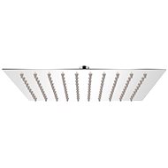 Tropical rain shower head stainless steel 20x20 cm square - Rain Shower
