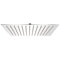 Tropical Rain Shower Head Stainless Steel 25x25 cm Square - Shower Head