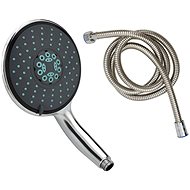 Multifunctional handheld shower head with 1.5m hose chrome - Shower Head