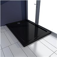 Rectangular shower tray ABS black 70 × 100 cm - Shower Tub
