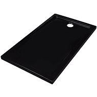 Rectangular shower tray ABS black 70 × 120 cm - Shower Tub