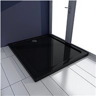 Rectangular shower tray ABS black 80×90 cm - Shower Tub
