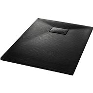 Shower tray SMC black 100 × 70 cm - Shower Tub