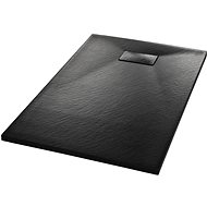 Shower tray SMC black 100 × 80 cm - Shower Tub