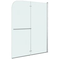 Folding shower enclosure with 2 panels ESG 95 × 140 cm - Shower Enclosure