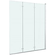 Folding shower enclosure with 3 panels ESG 130 × 138 cm - Shower Enclosure