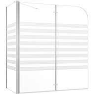 Shower enclosure 120 × 68 × 130 cm tempered glass striped - Shower Enclosure