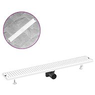 Shower trough perforated 83 × 14 cm stainless steel - Shower Drain