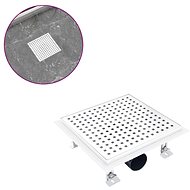 Shower inlet 20 × 20 cm stainless steel - Shower Drain