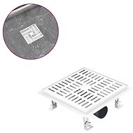 Shower inlet 20 × 20 cm stainless steel - Shower Drain