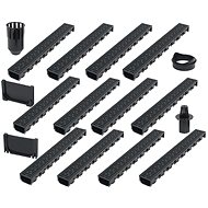 Drainage channels 12 pcs plastic 12 m - Shower Drain