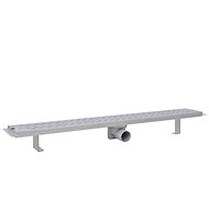 Straight Shower Drain Gutter Waves 930x140 mm Stainless steel - Shower Drain