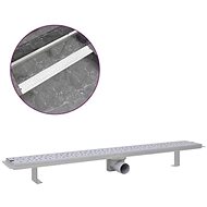 Straight Shower Drain Bubble Gutter 930x140 mm Stainless steel - Shower Drain