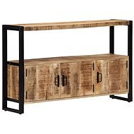 Odkladacia skrinka 120 × 30 × 75 cm masívne mangovníkové drevo - Komoda