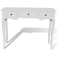 Toilet console table with three drawers white - Dressing Table