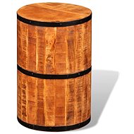 Bar stool made of thick mango wood - Stool