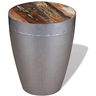 Chair Aviator solid recycled wood - Stool
