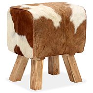 Genuine goatskin chair 40 × 30 × 45 cm - Stool