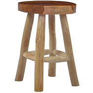 Stool brown teak wood - Stool