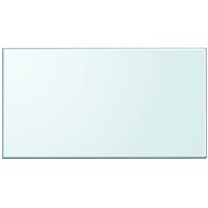 Tempered Glass Table Top, Rectangular 1200x650mm - Table Top