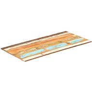 Rectangular Table Top 60 × 120cm 15-16mm Recycled Wood - Table Top