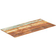 Rectangular Table Top 60 × 140cm 15-16mm Recycled Wood - Table Top