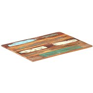 Rectangular Table Top 70 × 90cm 15-16mm Recycled Wood - Table Top