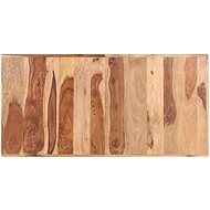 Solid Sheesham Wood Table Top 16mm 140 × 70cm - Table Top
